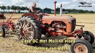 Case DC met Molline ploeg van Dennis van Werff OTMV NK ploegen 2024 Zuidlaarderveen