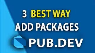 3 Best Way Add Dependency in Flutter Vscode | Android Studio