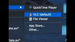 How to make VLC as Default Mac Player