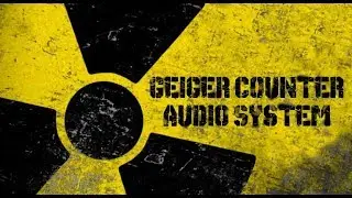 Geiger Counter Audio System UE4 Marketplace asset.