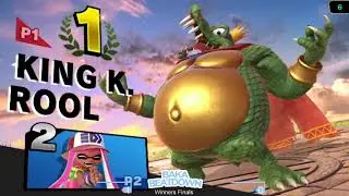 Baka Beatdown June Losers Quarter  - SoftAsSilque (King K  Rool) vs (Xxander56) Inkling