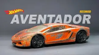 Restoration Modification Hot Wheels Lamborghini Aventador