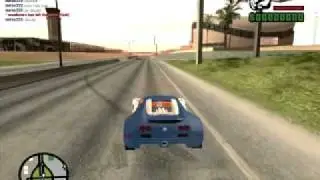 MTA:SA cop bugatti and ford mustang cop chase PaRt 2