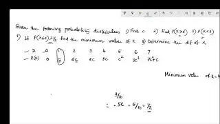 Probability density function| probability mass function |pdf |pmf | distribution function