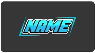 HOW TO MAKE A COOL TEXT LOGO!