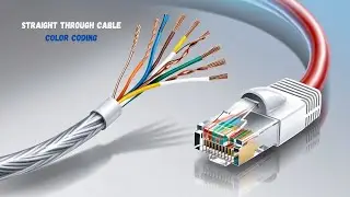 Twisted Pair Cable Wiring & Color Code Guide: Master the Basics! | Lan cable crimping
