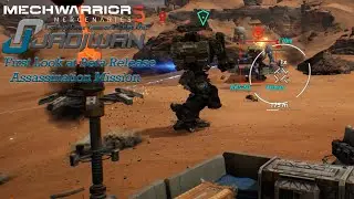 MechWarrior 5 Mercenaries (Beta Release) Gameplay. Jadiwan's First Look