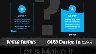 fill card with water - water wave card hover animation in css | 