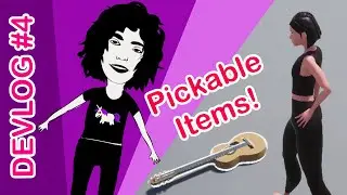 Pickable items and player menu done in 2 weeks - UE4 Devlog
