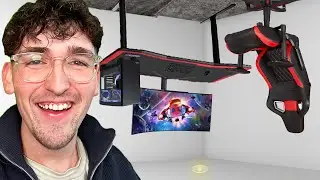 Flipping My Friends Gaming Room Upside Down!