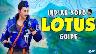INDIAN YORU LOTUS Lineups Guide | *GOD* Flash & TP combo 🔥 | Yoru Valorant