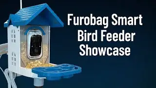 Furobag Smart Bird Feeder Showcase | New 2025 Smart Feeder with Camera & Accessories