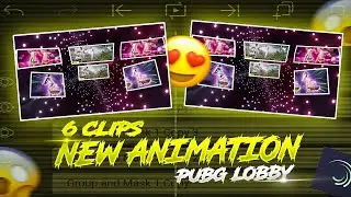 6 animation tutorial pubg lobby | pubg lobby edit | alight motion tutorial | bro energy boy
