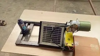 Solar Operated Automatic hydraulic jack for Car
