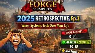 Forge of Empires 2025 Retrospective | Ep. 3 — GBG, GE, QI, Rivals: When Systems Took Over Your Life