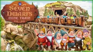 Seven Dwarfs Mine Train POV and Reaction at Magic Kingdom! Walt Disney World!