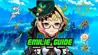 INSANE BURNING DAMAGE CHARACTER  |  Emilie guide |  Genshin Impact |
