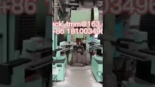 Bolt automatic hot forging machine. Hex bolt auto making machine