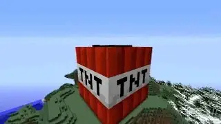 Minecraft Pocket Edition TNT timelapse + explosion!
