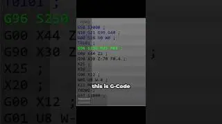 Learn CNC G-Code in 20 seconds || CNC Beginner 
