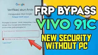 FRP BYPASS VIVO Y91C EASILY WITHOUT USING A PC - LATEST TRICK!