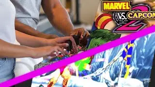 Marvel vs Capcom 2 brolly and kazuya  Four buttons like tekken lets go!!