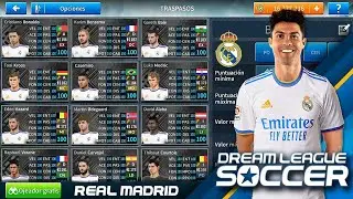 PLANTILLA (ACTUALIZADA) DEL REAL MADRID 21/22 CON NUEVOS KITS Y FICHAJES *
