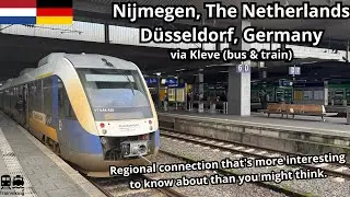 Nijmegen, the Netherlands to Düsseldorf via Kleve in Germany Best Alternative Route (Bus & Train)