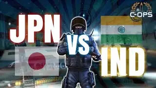 Critical ops :Noob k/d Japan vs India countryscrim 【1080p60fps】