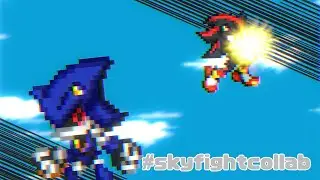 #skyfightcollab | Shadow VS Metal Sonic | Stick Nodes (Pro) animation