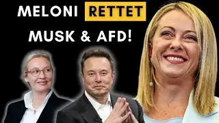 HAMMER: Meloni destroys journalist who criticizes Musk & AfD