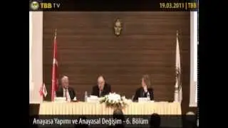6. Bölüm - Anayasa Yapımı ve Anayasal Değişim