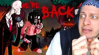 A ARKADAŞI PIÇAKLA GELMİŞ  ! Jeff The Killer mod v2 Friday night funkin Slenderman x Creepypasta