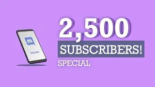 thank u for 2500 subs 💜