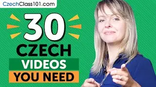 Learn Czech: 30 Beginner Czech Videos You Must Watch