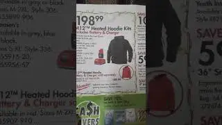 electric hoodies at peavey mart.