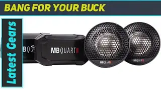 MB Quart FT1-25 Formula Tweeter Kit: Elevating Your Audio Experience