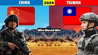 China vs Taiwan Land Military Power Comparison 2024 | Taiwan vs China Land Military Power 2024