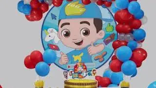 Painel Redondo para Decoração de Festa em TNT - Piffer & Cia