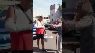 Этот мужик помог бедному деду на Ламборгини и был моментально вознагражден