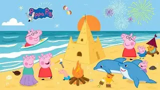 🌟 Peppa’s Coastal Adventure: Beach Day Fun! 🏖️🐷💦