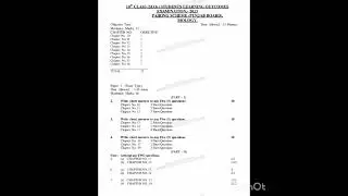 10 Class New Biology Pairing Scheme 2023-SLO based Scheme Punjab board