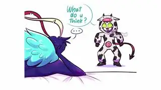 Moo Moo Suit | Helluva Boss Comic Dub
