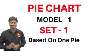 PIE CHART | MODEL -1(SET-1) | Based On One Pie Chart