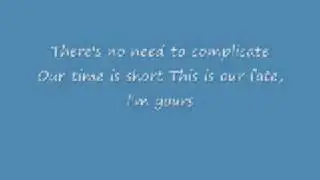 I'm Yours by: Jason Mraz w/lyrics