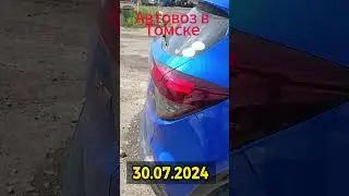 Встреча автовоза от 30.07.2024 до Томска