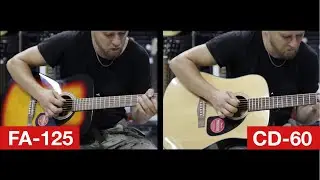 Fender FA-125 vs Fender CD-60 🎸 Guitar PARTY