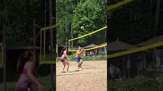 Запрещённый удар #пляжныйволейбол #shorts