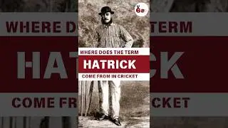 Where did the term HATRICK come from? #cricket #hatrick #indiancricket #kuldeepyadav #ICC #bcci