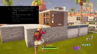 Fortnite console player